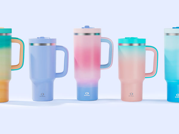 stainless steel tumbler with straw