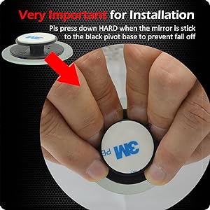 Ampper Blind Spot Mirror