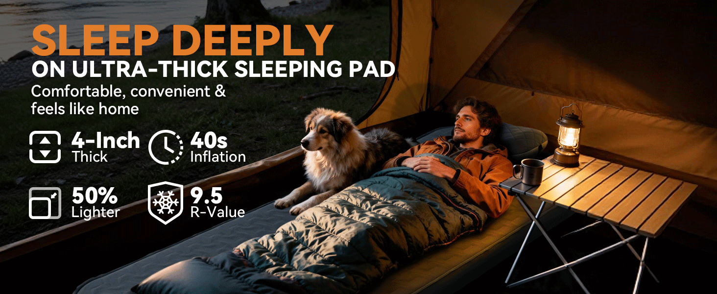 Self Inflating Sleeping Pad