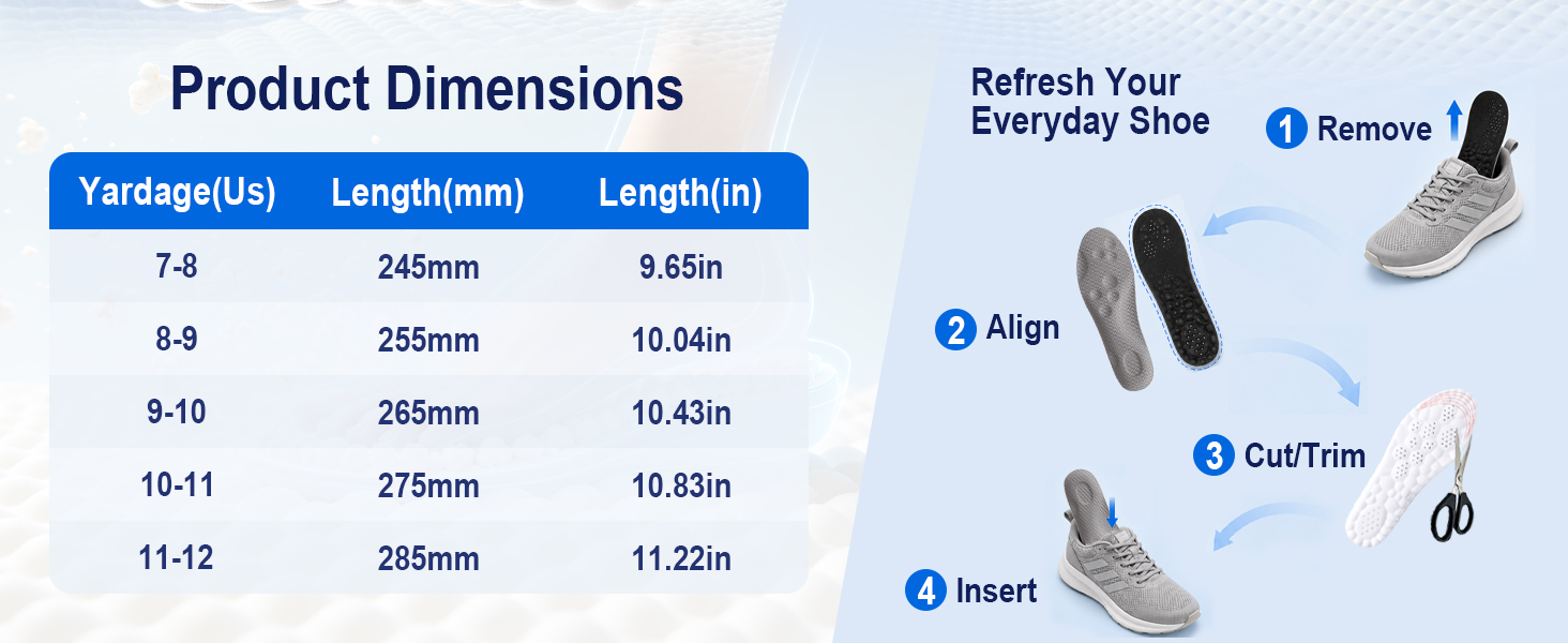 insoles for standing all day