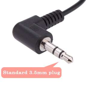 standard 3.5mm plug
