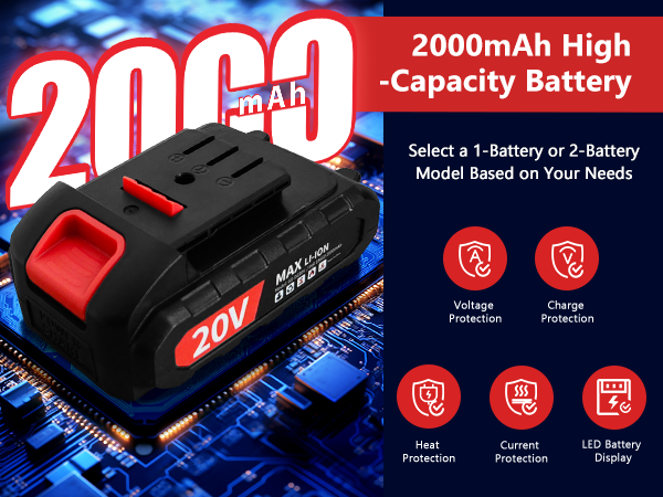 cordless drill with battery and charger