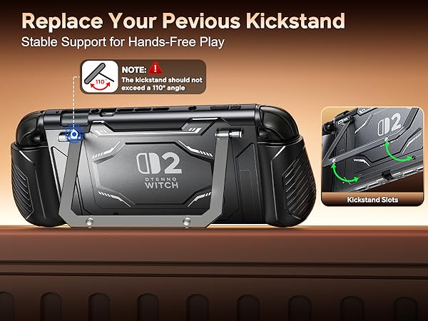 Switch 2 kickstand case