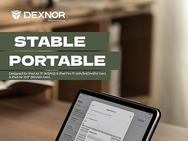 Dexnor Keyboard Case for iPad Air 11 inch