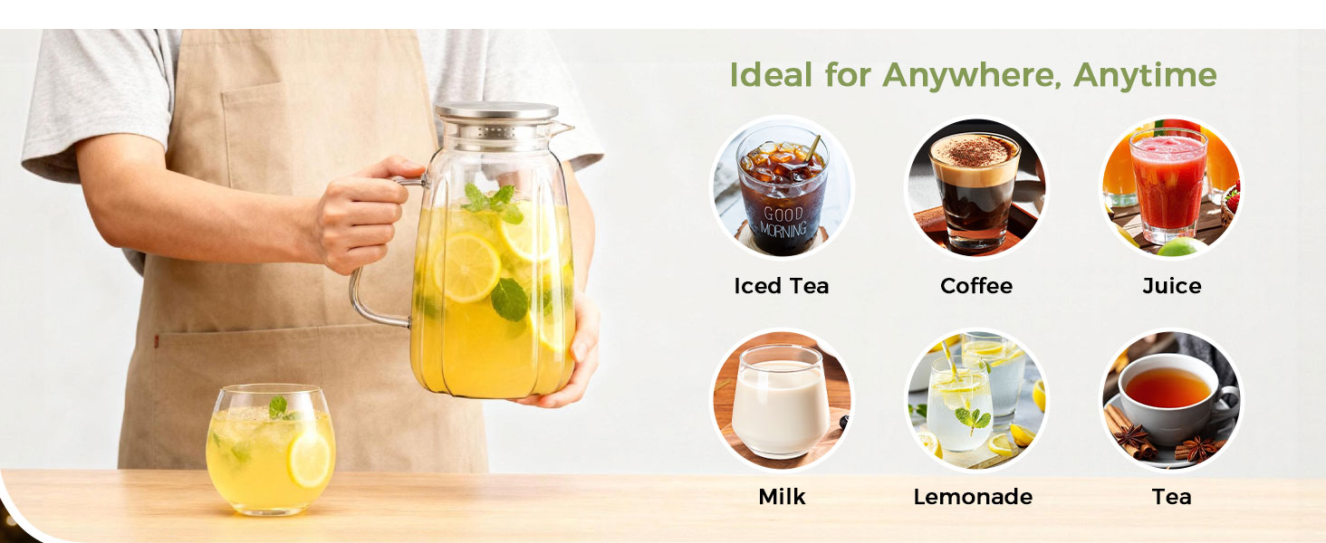 juice pitcher glass