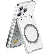 Phone Wallet Card Holder for Magsafe, RFID Blocking Slim Hardshell 4 Credit Card &amp; Money Pocket M...