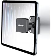 OHLPRO Magnetic Tablet Wall Mount Holder, 360° Rotatable Drilling Base iPad Wall Holder with 2 Me...