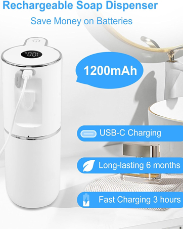 foaming soap dispenser soap dispenser bathroom automatic soap dispenser