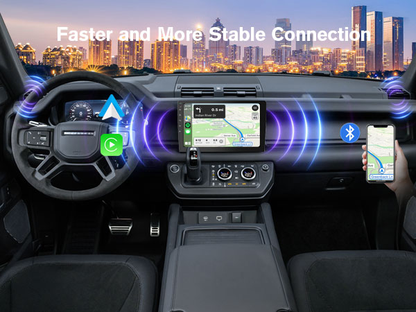 10&amp;#34; wireless double din car stereo