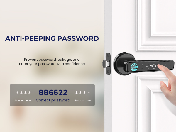 digital locks with anti-peeping,lock with fingerprint,password door knob,door lock for apartment