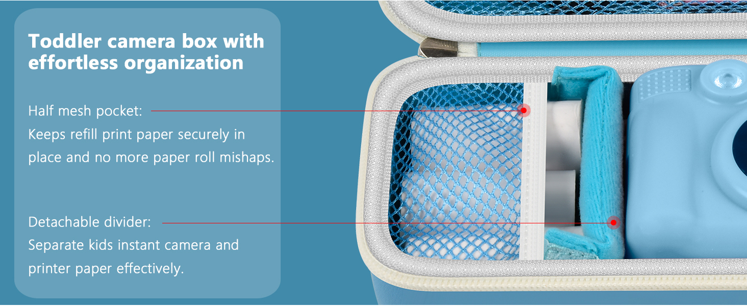 digital kids camera carrying box