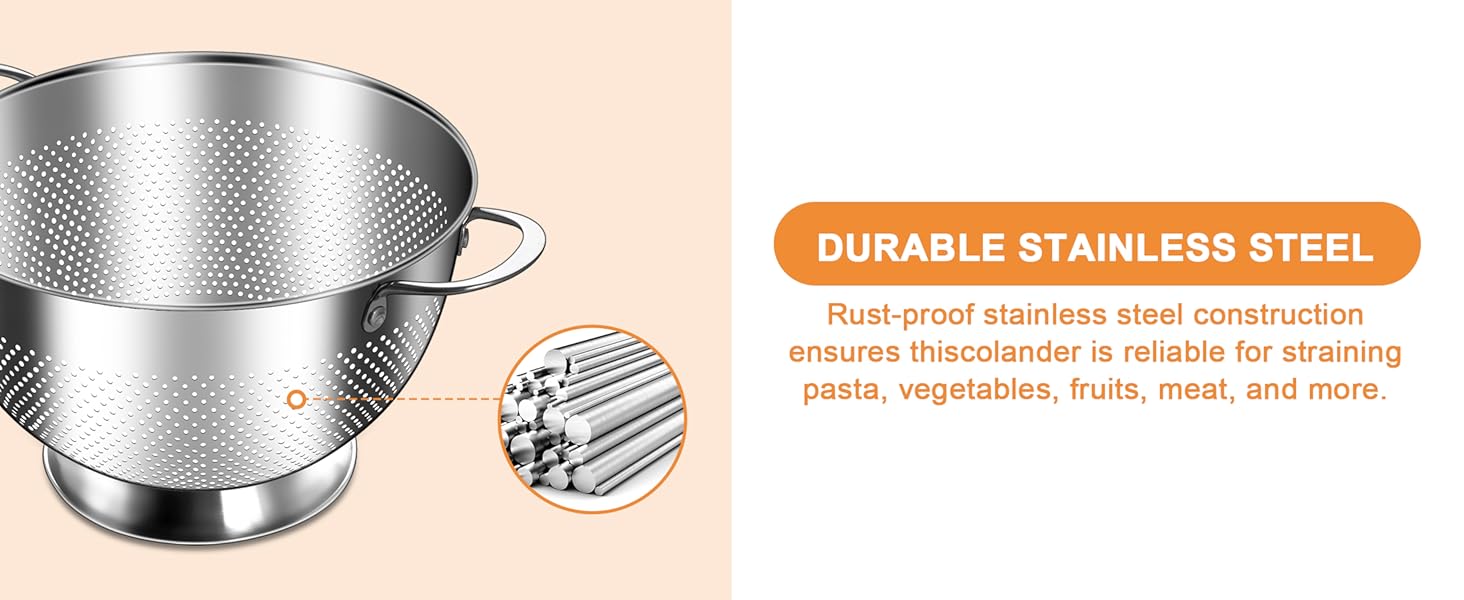 Stainless Steel Colander