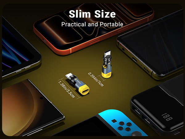 USB Type C Right Angle Adapter