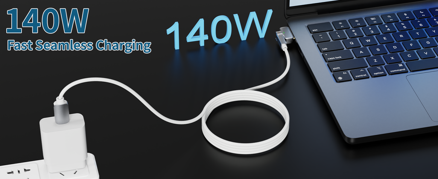 140W usb c to magsafe 3 cable