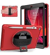 BATYUE iPad Case for 7th/8th/9th Gen 2019/2020/2021: Professional Shockproof 10.2" Cover with Scr...