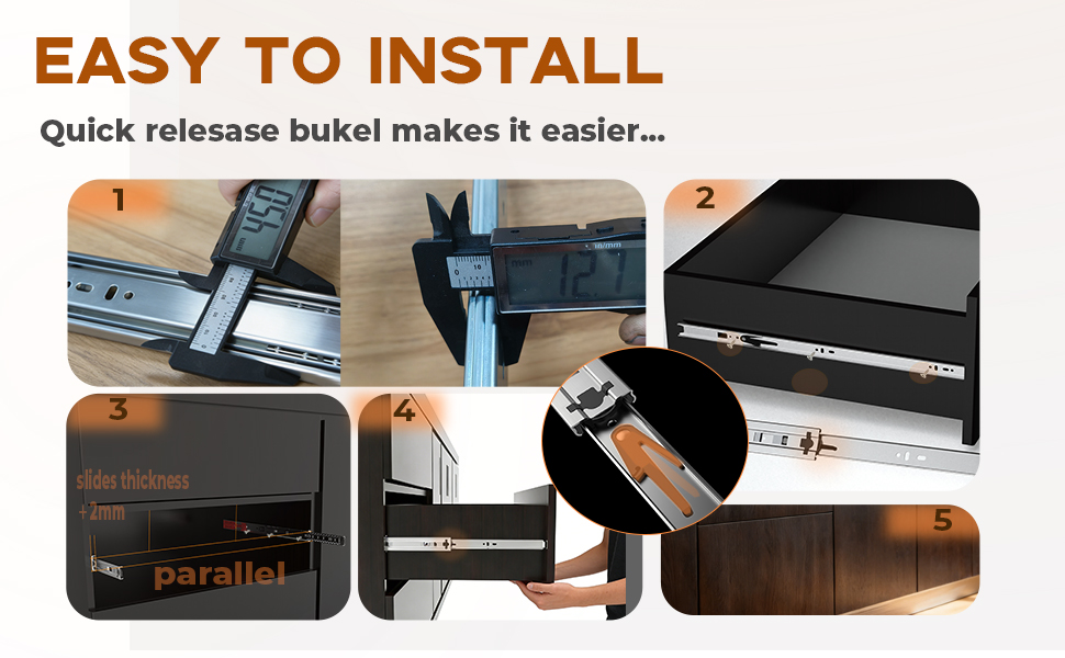 DRAWER SLIDES INSTALLATION
