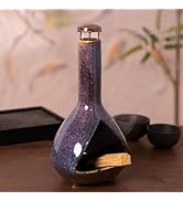 Premium Ceramic Palo Santo Holder - HighTemperature 1200°C Mini Chiminea for Sage, Incense &amp; Palo...