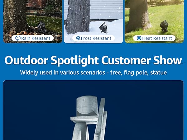 flag light outdoor
