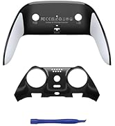 CHARM FOCUS Front Back Shell Grip Cover Compatible for PS5 Edge Controller shell, Restore Discolo...
