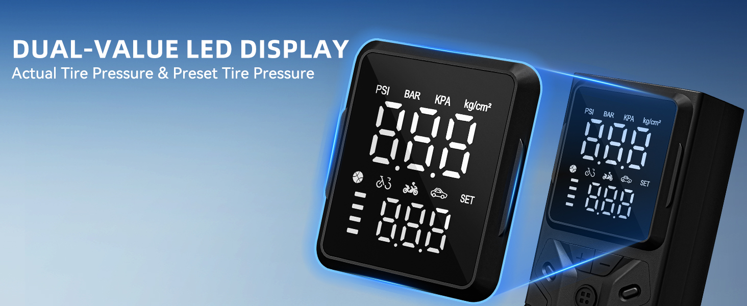 tire inflator pressure gauge