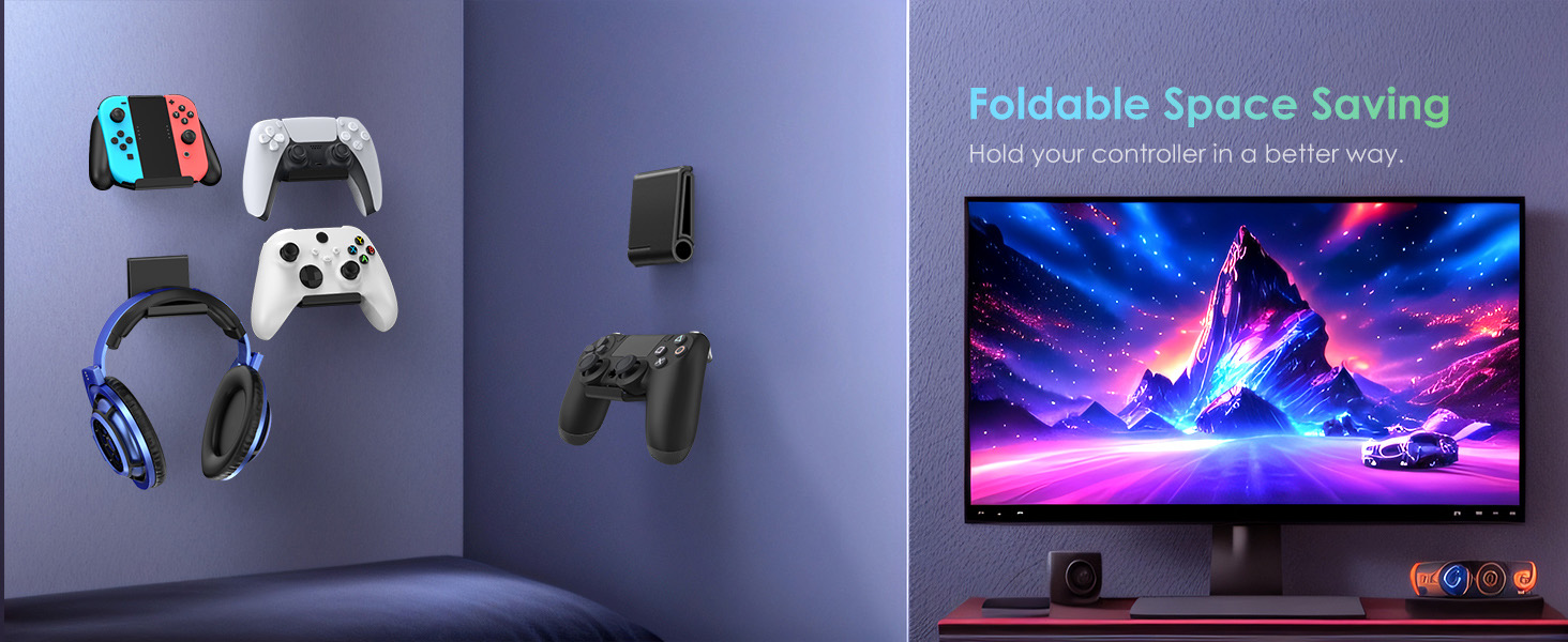 controller wall mount,controller holder wall mount,ps5 controller wall mount,wall mount