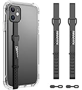 Dracool 2 PCS Silicone Phone Strap Cell Phone Grip Loop Elastic Stretching Band Hand Finger Holde...