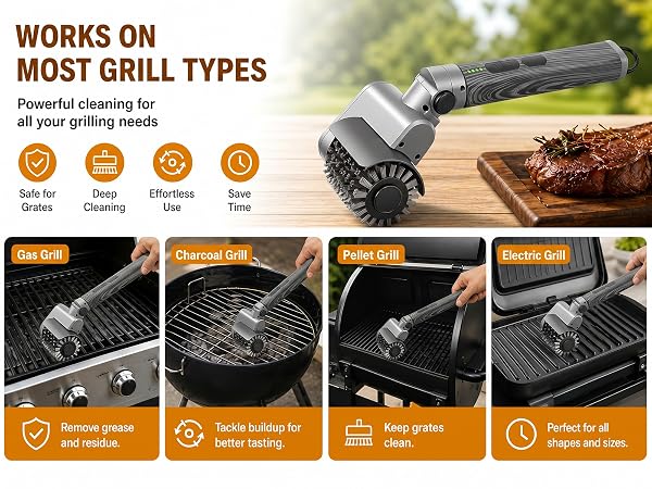 Electric Grill Brush-5