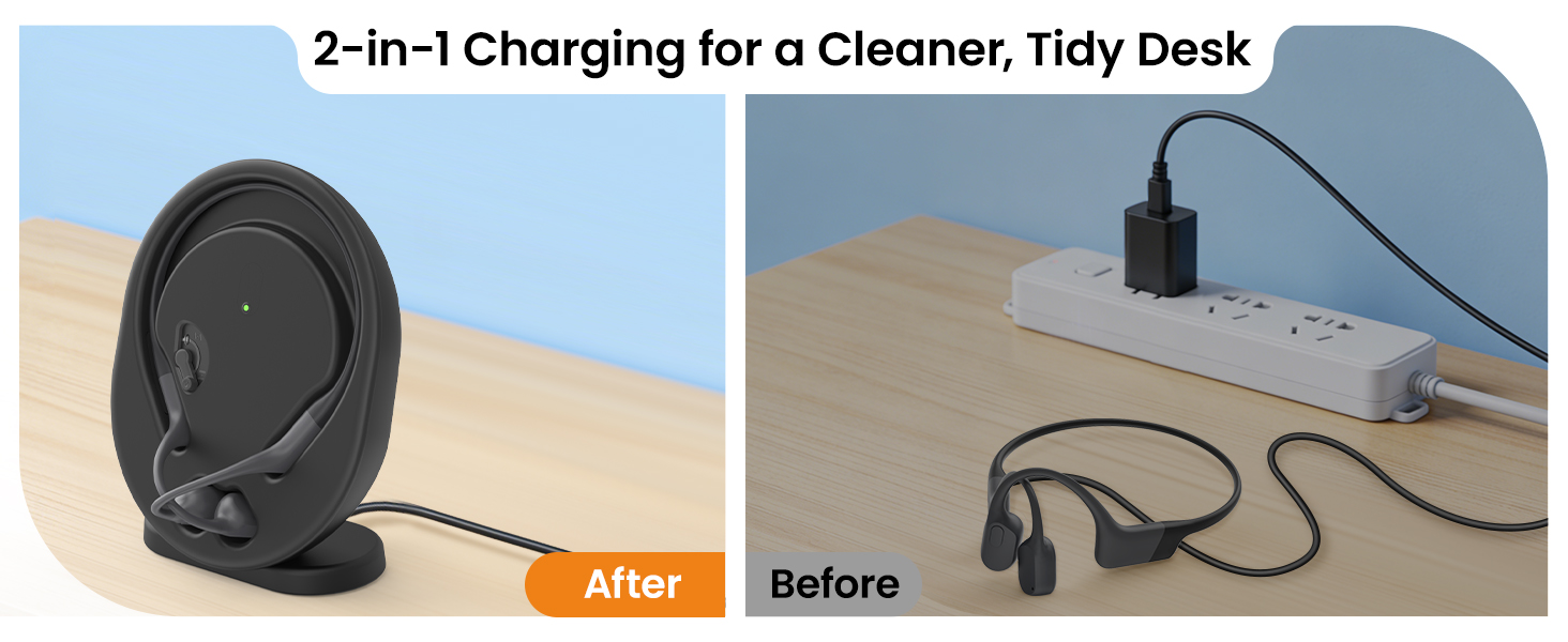 shokz headphones charger