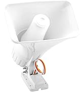 Electronic Alarm Siren Horn 150dB Indoor/Outdoor Security Siren DC 12V for Home Security System -...