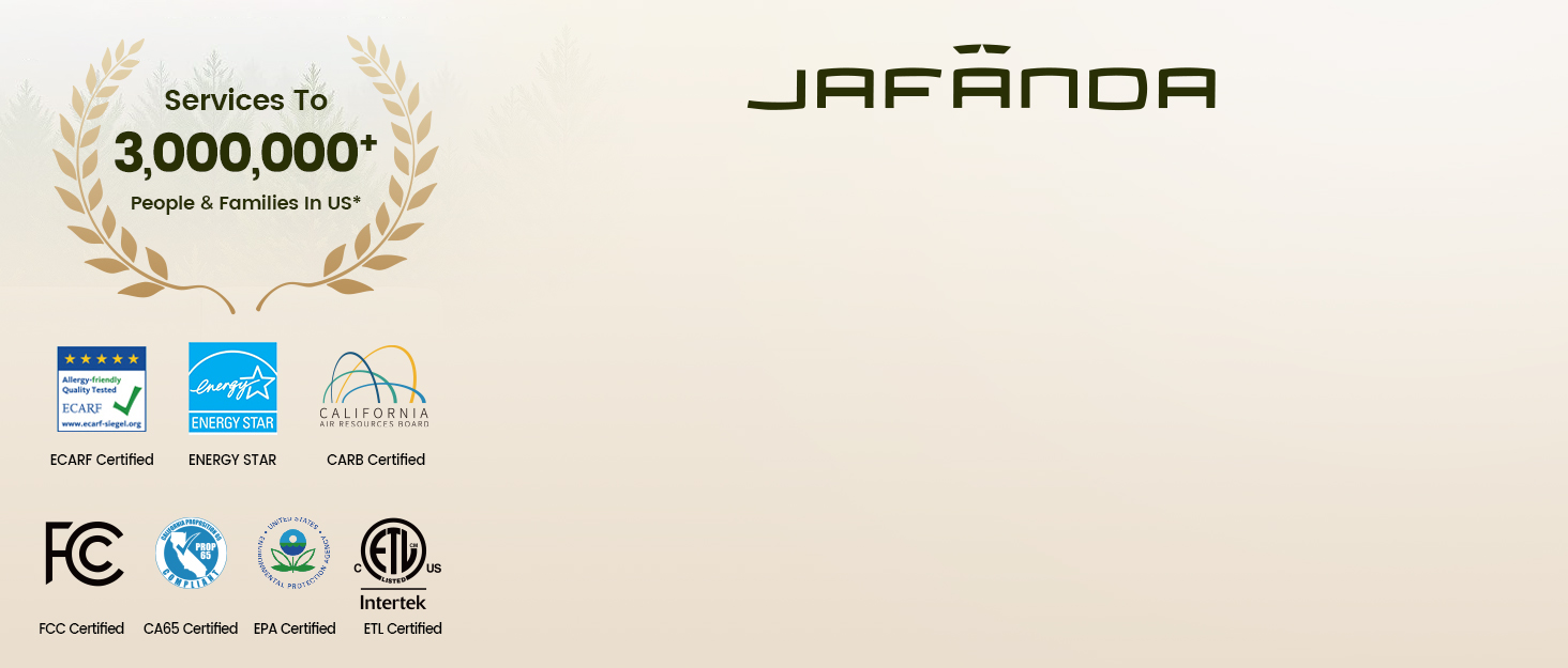 Jafända Air Purifers for Home