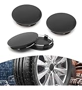 Arwrilt 4 Pack Car Wheel Center Hub Caps, ABS Rust-Proof Center Caps for Rims, Vehicle Rim Hub Ca...
