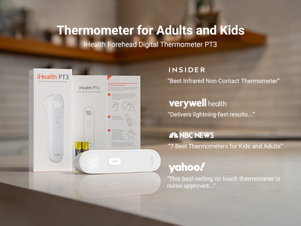 iHealth No-Touch Forehead Thermometer for All Ages