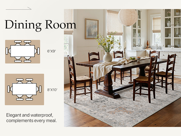 rugs for dining room