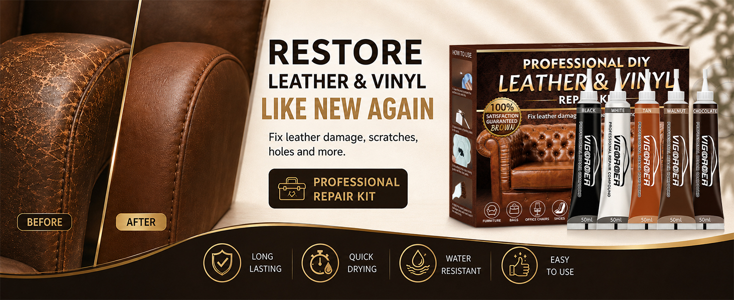 Leather Repair Kit for Furniture