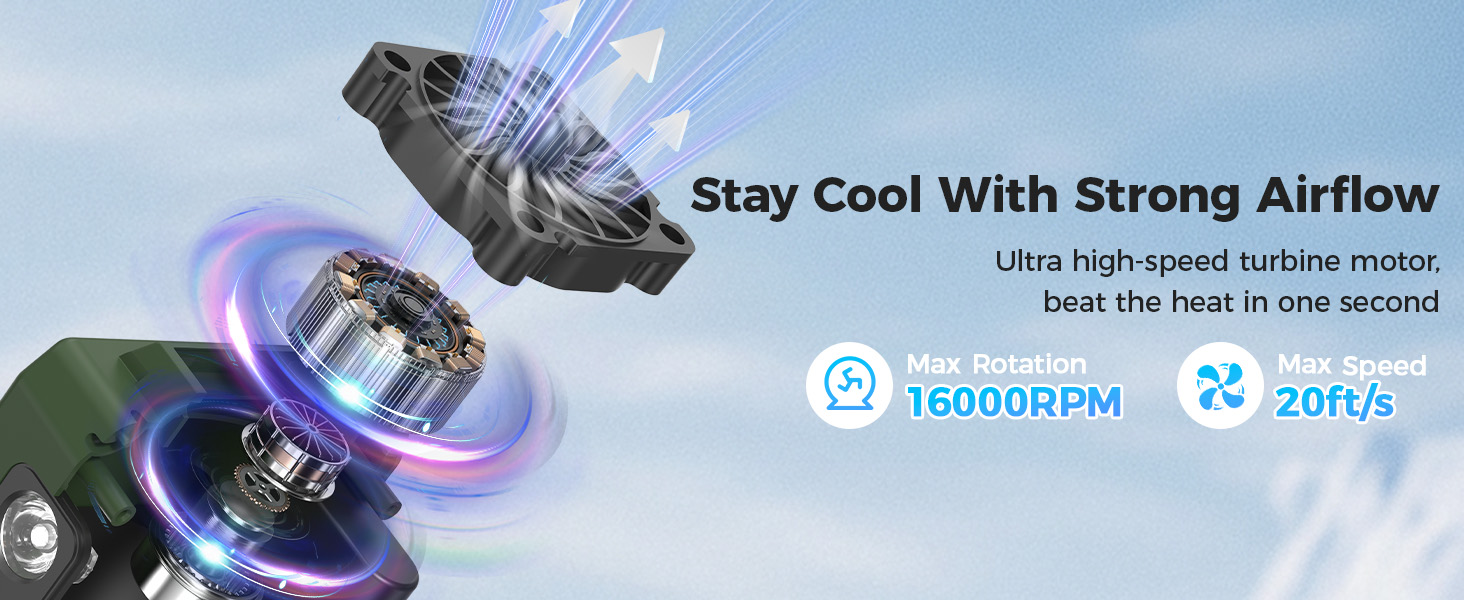 rechargeable fan battery operated fan