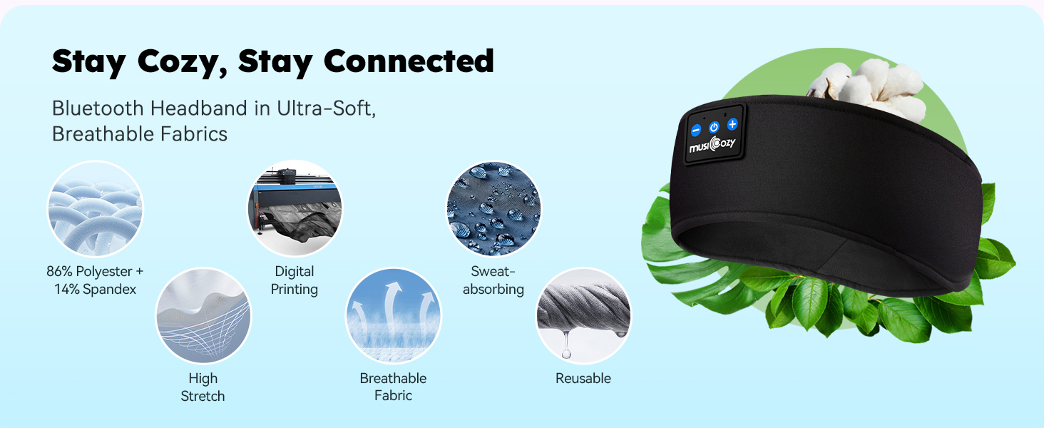 Bluetooth Headband Headphones