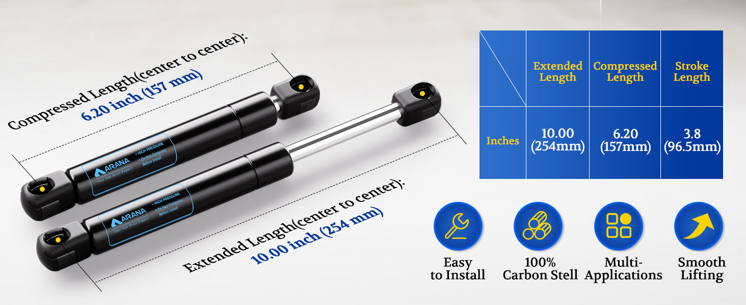 ARANA GAS STRUTS
