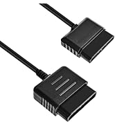 PS2 Controller Extension Cable Compatible with Sony PlayStation 1, PlayStation 2 (PS2) Game Conso...