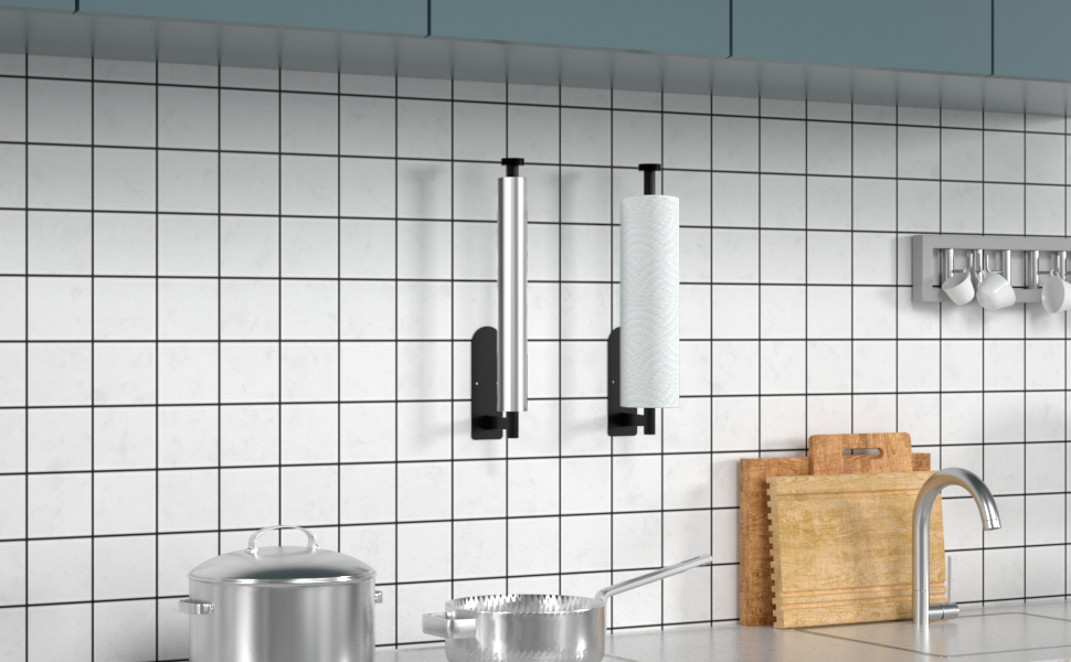 paper towel holder wall mount