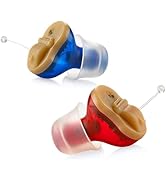 Premium Digital Hearing Amplifier - Invisible in Canal (CIC) in-Ear Mini Sound Enhancer Set, Near...