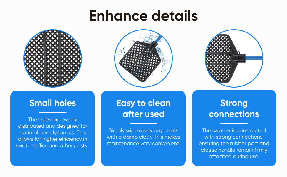 Details fly swatter