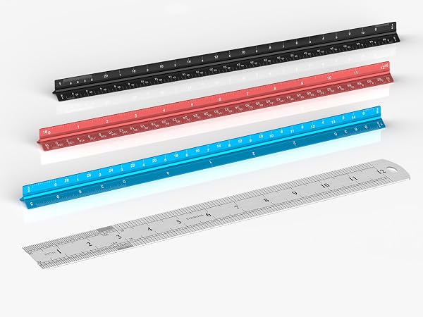 Architectural Scale Ruler 12-Inches