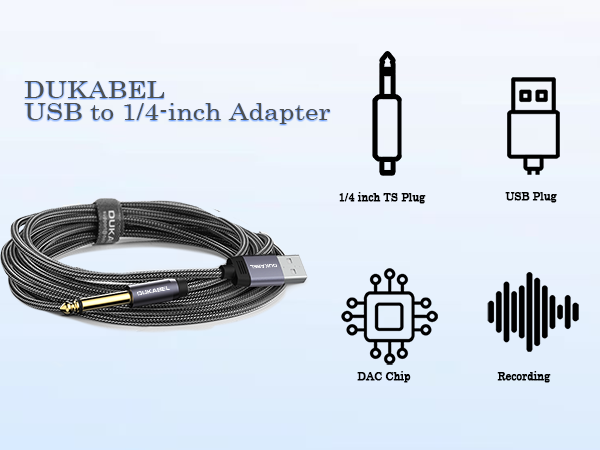 usb guitar cord