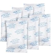 Moisture Absorbers – 100 Gram 12 Packs Silica Gel Packets, Desiccant Packs for Storage, Food Safe...