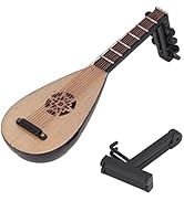 Miniature Musical Instruments Chinese Lute Simulation Pipa Chinese Guitar Model Traditional Natio...