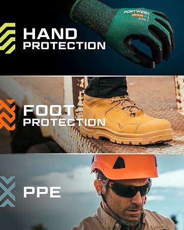 Portwest hand and foot protection and PPE