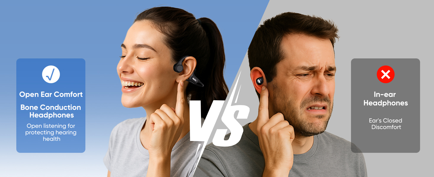 open ear comfort