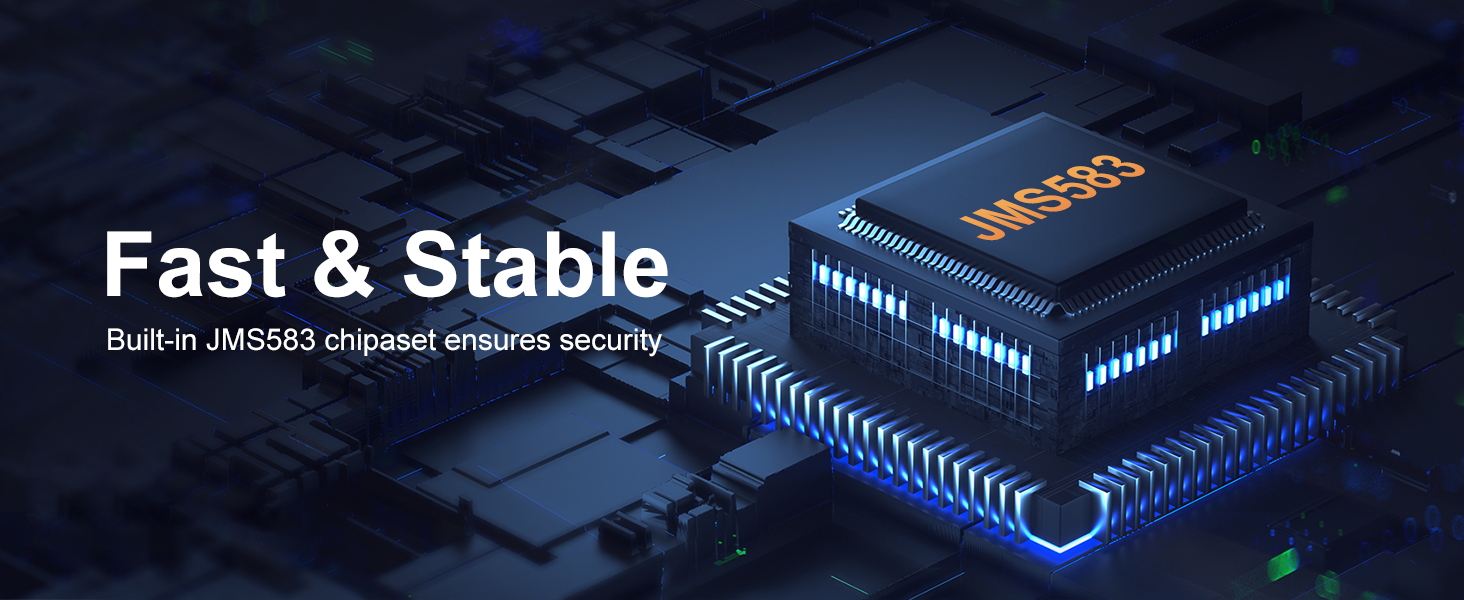 M.2 NVMe SSD Enclosure USB3.2 GEN2 10Gbps