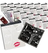 PMU and Microblading Aftercare Kit [25 pack] includes 125 Microbrush Applicators, 75 Lip Brushes,...