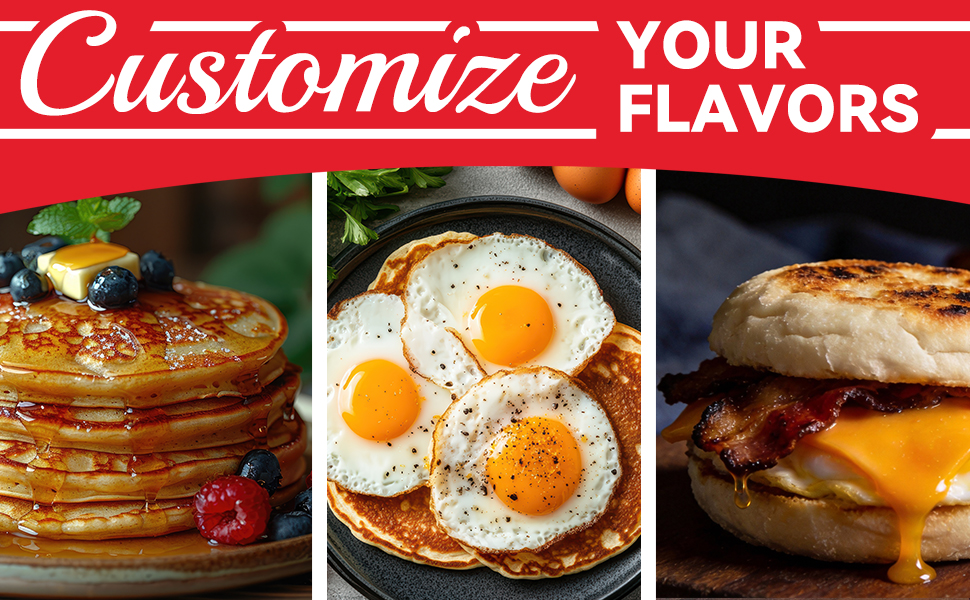 Customize Your Flavors